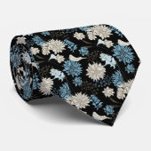 シックエレガントワイルドフラワーメンズ ネクタイ (ロール)
