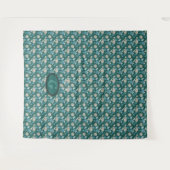 シックエレガントワイルドフラワー タペストリー (正面(横))