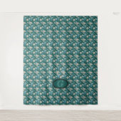 シックエレガントワイルドフラワー タペストリー (正面)