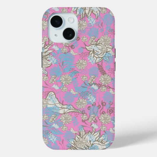 シックエレガントワイルドフラワー Case-Mate iPhoneケース (裏面)