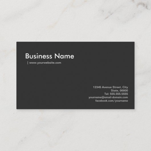 シックエレガントワインボトルセールスマン営業 名刺 (裏面)