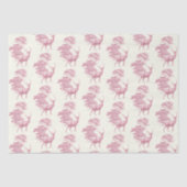 シックエレガントヴィンテージピンクディアーin森 薄葉紙 (正面)