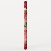 シックエレガントヴィンテージピンクレッドローズフローラ名 Case-Mate iPhoneケース (裏面/右)