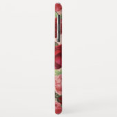 シックエレガントヴィンテージピンクレッドローズフローラ名 Case-Mate iPhoneケース (裏面/左)