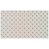 シックエレガントヴィンテージピンクローズフローラ テーブルクロス (正面(横))