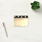 シックエレガント金ゴールドスタイリッシュグリッタードット ポストイット (オフィス)