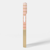 シックエレガント金ゴールドストライプの Case-Mate iPhoneケース (裏面 / 右)