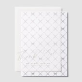 シックエレガント金ゴールドス結婚トのオ感謝していーバレイ ベラム紙招待状 (オフセット (招待状))