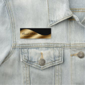 シックエレガント金ゴールドブスタイリッシュラック 名札 (インサイチュ)