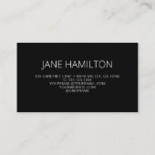 シックエレガント金ゴールドマーブル名刺 名刺 (裏面)