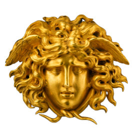 シックエレガント金ゴールドメフランスのドゥーザオートオートクチュール Tシャツ