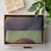 シックエレガント·グリーン·モナ·リザ·コビッド19絵画ズ 薄葉紙 (ギフト)