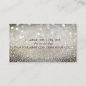 シックエレガント《写真》ぼけ味ロータスヨガガガール 名刺 (裏面)