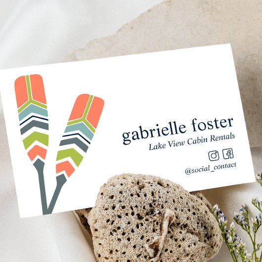 シックオアーズレイク海ビーチキャビンバケーションレンタルフ 名刺