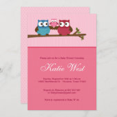 シックオールズベビーシャワー招待状 招待状 (正面/裏面)