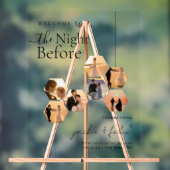 シックカスタムフォトリハモダンーサルディナーウェルカム アクリルサイン (ニュートラル)