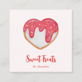 シックカスタムベーカリーシェフ スクエア名刺