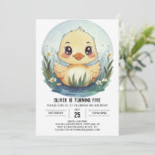 シックカスタム誕生日 招待状 (スタンド正面)