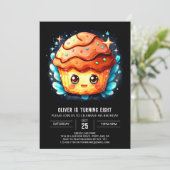 シックカスタム誕生日 招待状 (スタンド正面)