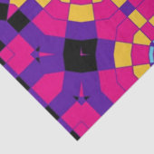 シックカラフルオペアートモザイク幾何学模様 薄葉紙 (詳細)