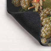 シックカラフルバロックのフルーツスチルライフ絵画ズモ マウスパッド (コーナー)