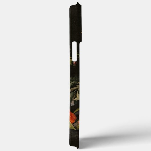 シックカラフルバロックの花はまだ生絵画き Case-Mate iPhoneケース (裏面 / 右)