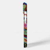 シックカラフルペイズリーかわいらしフローラアートパターン Case-Mate iPhoneケース (裏面 / 左)