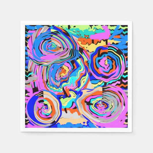 シックガーリーカクテモダンル紙ナプキンズ スタンダードカクテルナプキン (正面)