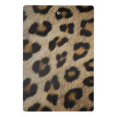 シックガーリーヒョウの毛皮のアニマルプリントパターントレンディー ミニクリップボード (裏面)