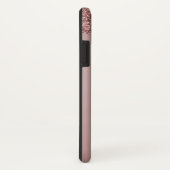 シックガーリーピンクグリッタードリップスモノグラム Case-Mate iPhoneケース (裏面/右)