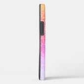 シックガーリーピンクレインボーグリッターモノグラグラデーションム Case-Mate iPhoneケース (裏面 / 右)