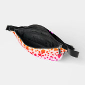 シックガーリーブラックピンクカウアニマルパターン名 ファニーパック (見開き)