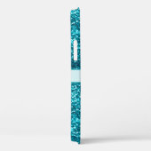 シックガーリーブルーグリッター名デザイン Case-Mate iPhoneケース (裏面 / 右)