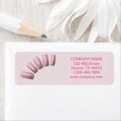 シックガーリーマエレガントニキュア爪、 ネイルネイルサロン ラベル (インサイチュ)