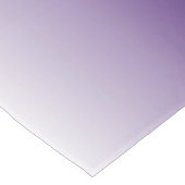 シックガーリーミニマルグラデーション薄紫ラベンダーパープル ショートテーブルランナー (コーナー)