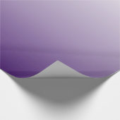 シックガーリーミニマルグラデーション薄紫ラベンダーパープル ラッピングペーパー (角)