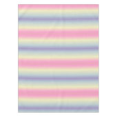 シックガーリーユニコーンピンク紫パステル虹 テーブルクロス (正面)