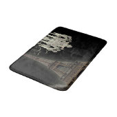 シックガーリーレトロファッションパリエッフェルタワー バスマット (アングル)