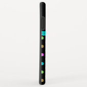 シックガーリー水玉模様モノグラム Case-Mate iPhoneケース (裏面/右)