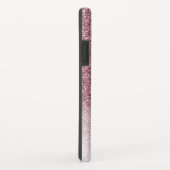 シックガーリー赤面ピンクグリッターモノグラグラデーションム Case-Mate iPhoneケース (裏面/右)