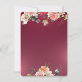 シッククラウンバラブルガンディキンセアニラ 招待状 (裏面)