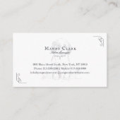 シッククラシーブティックスタイルペットサロンシーズー（犬）チドッグ 名刺 (裏面)