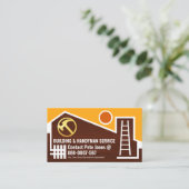 シッククリエイティブホームフレーム建物 名刺 (スタンド正面)