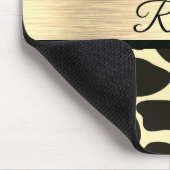 シッククローバーキリンプリント マウスパッド (コーナー)