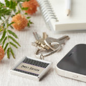 シッククローバースイート16キーチェーンパープル キーホルダー (側面)