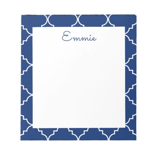 シッククローバーパーソナライズされたメモ帳 ノートパッド (正面)