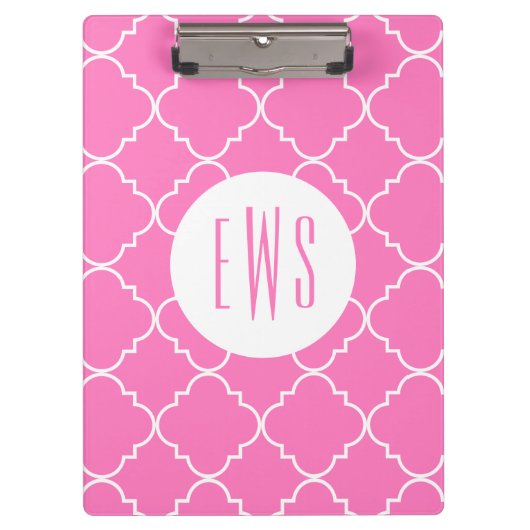 シッククローバーモノグラムクリップボード クリップボード (正面)