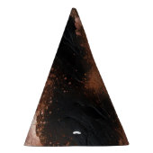 シックグラムバラ金ゴールドブラック誕生日 パーティーハット (右)