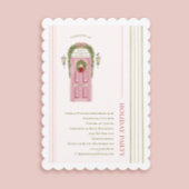 シックグランドミレニアルクリスマスホリデーパーティー 招待状