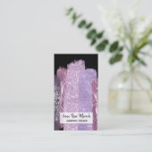 *~*シックグリッターエキサイティンガーリーグ·フェミニン抽象芸術 名刺 (スタンド正面)